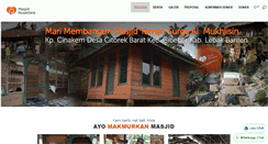 Desktop Screenshot of masjidnusantara.org